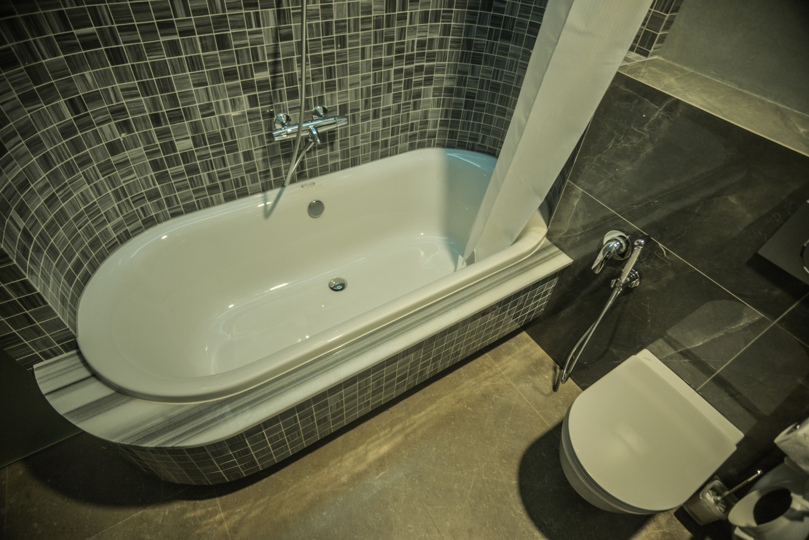 Квартира 110 кв. м - Монохром