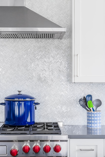 Needham Kitchen Back Splash nyklassisk-koekken