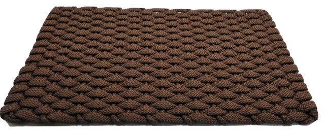 komedija Vlažnost objašnjenje  Hand Woven Rope Mat - Beach Style - Doormats - by Rockport Rope Doormats |  Houzz