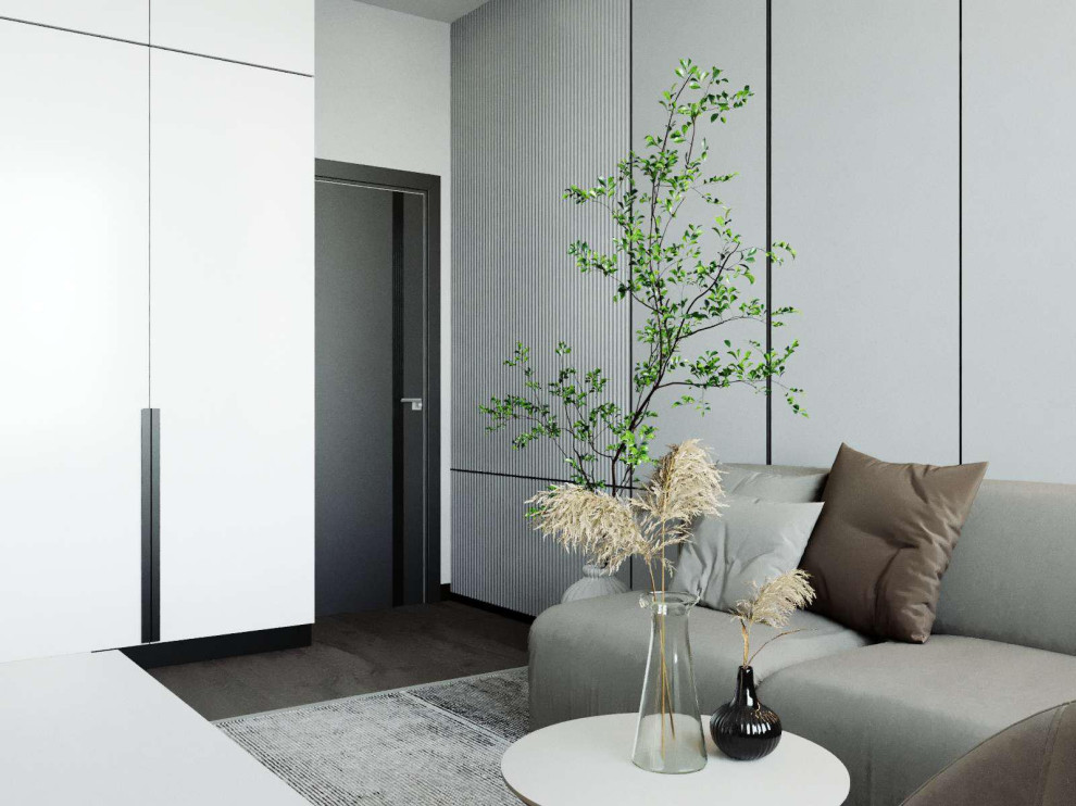 Дизайн-проект  квартира в ЖК «Живописный» 56 м²