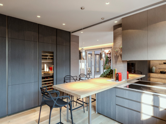 TownHouse modern-kueche