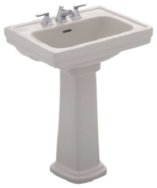 Toto Lpt532.8N Sedona Beige Promenade Pedestal Lavatory, Sink Only 8
