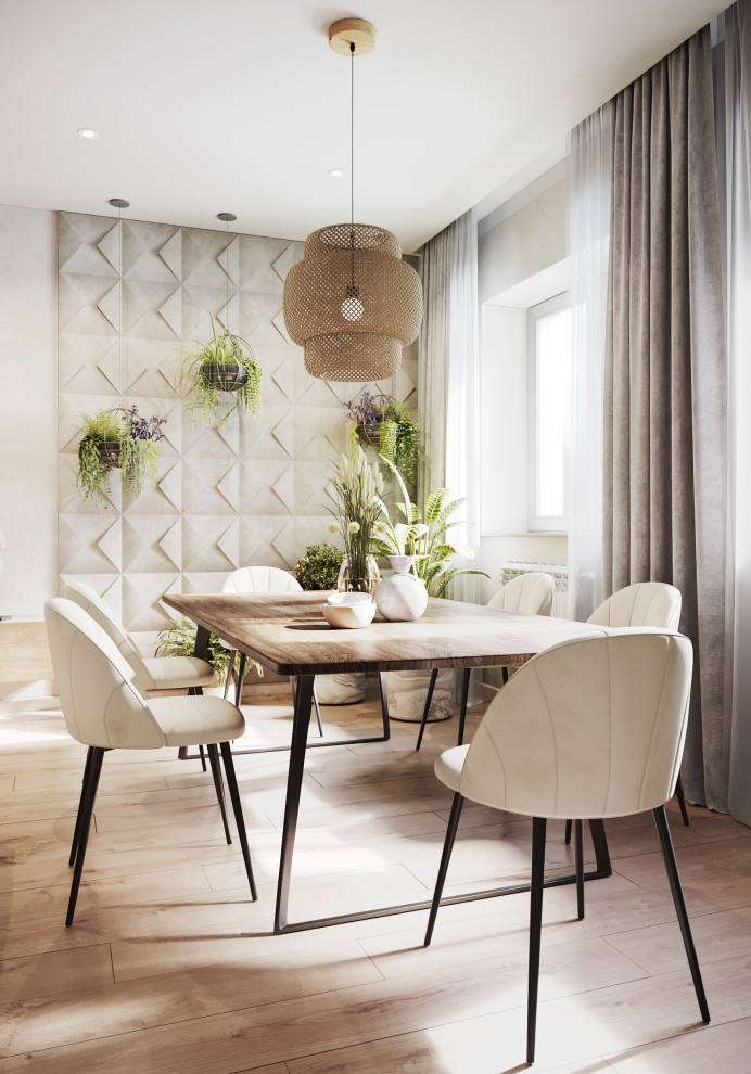 Проект квартиры "Ecoline", кухня-гостиная