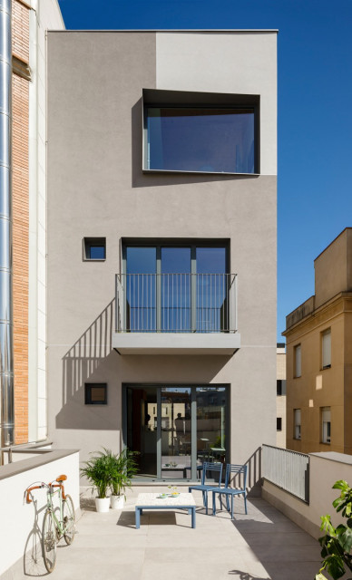 Edificio CLT  Barcelona scandinavian-terrace