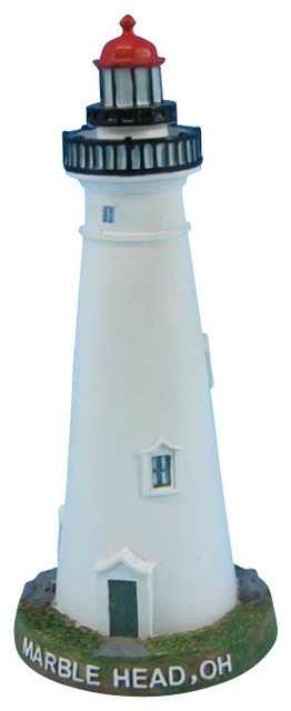 Marble Head Lighthouse Decoration 7''