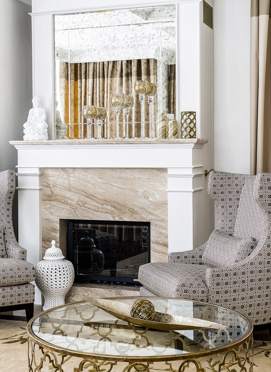 Уютный подмосковный коттедж в стиле ArDeco