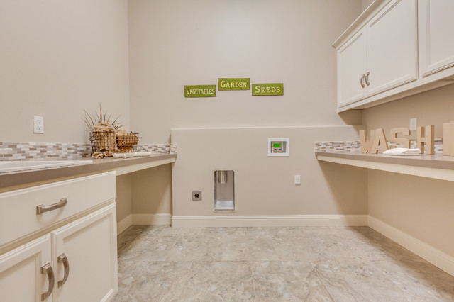 The Cape Cod contemporary-utility-room