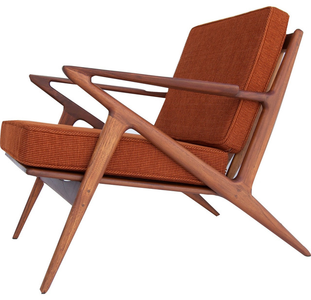 Bowery And Grand Bg003 02 Burnt Orange Chair Polaris Z Midcentury Bowery And Grand Bg003 02 Burnt Orange Chair Polaris Z Midcentury Armchairs Accent Chairs By Sportique