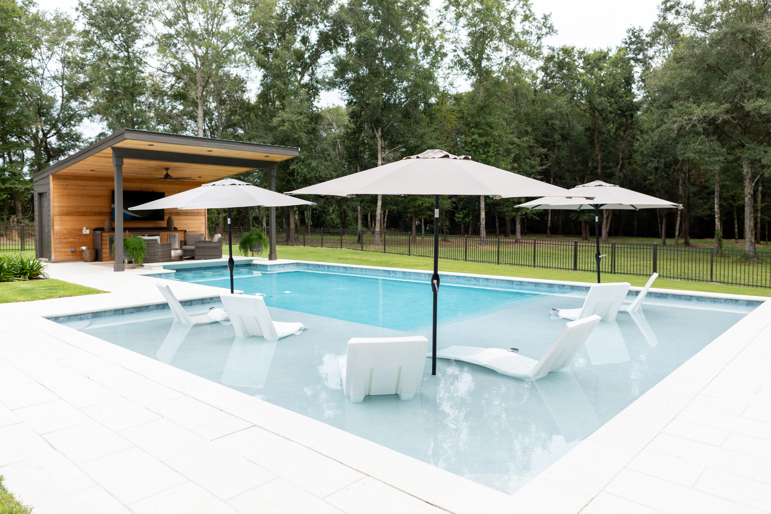 Example of a pool design