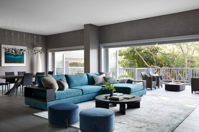Kurraba Point contemporary-dining-room