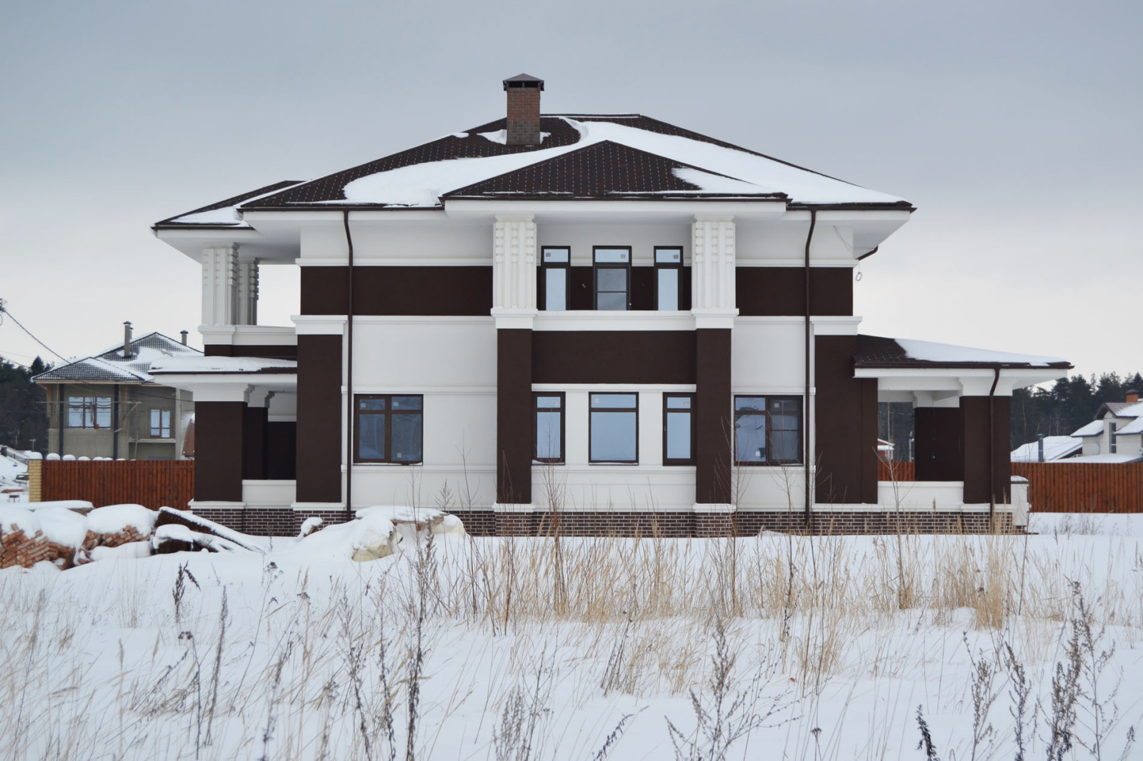 Дом в стиле Райта