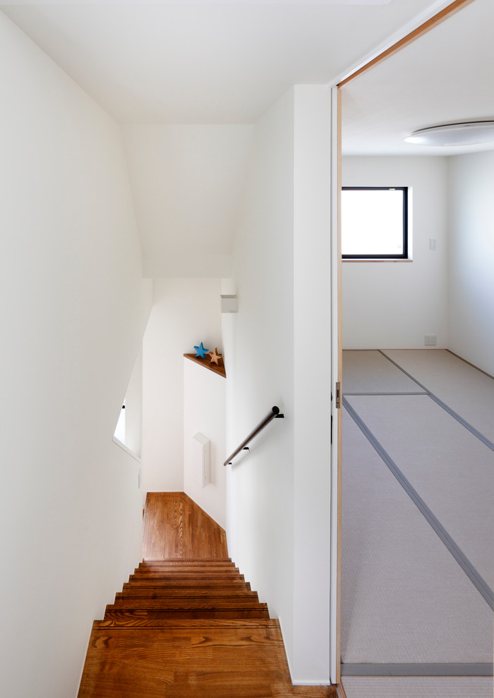 Photo of a scandinavian living room in Osaka.