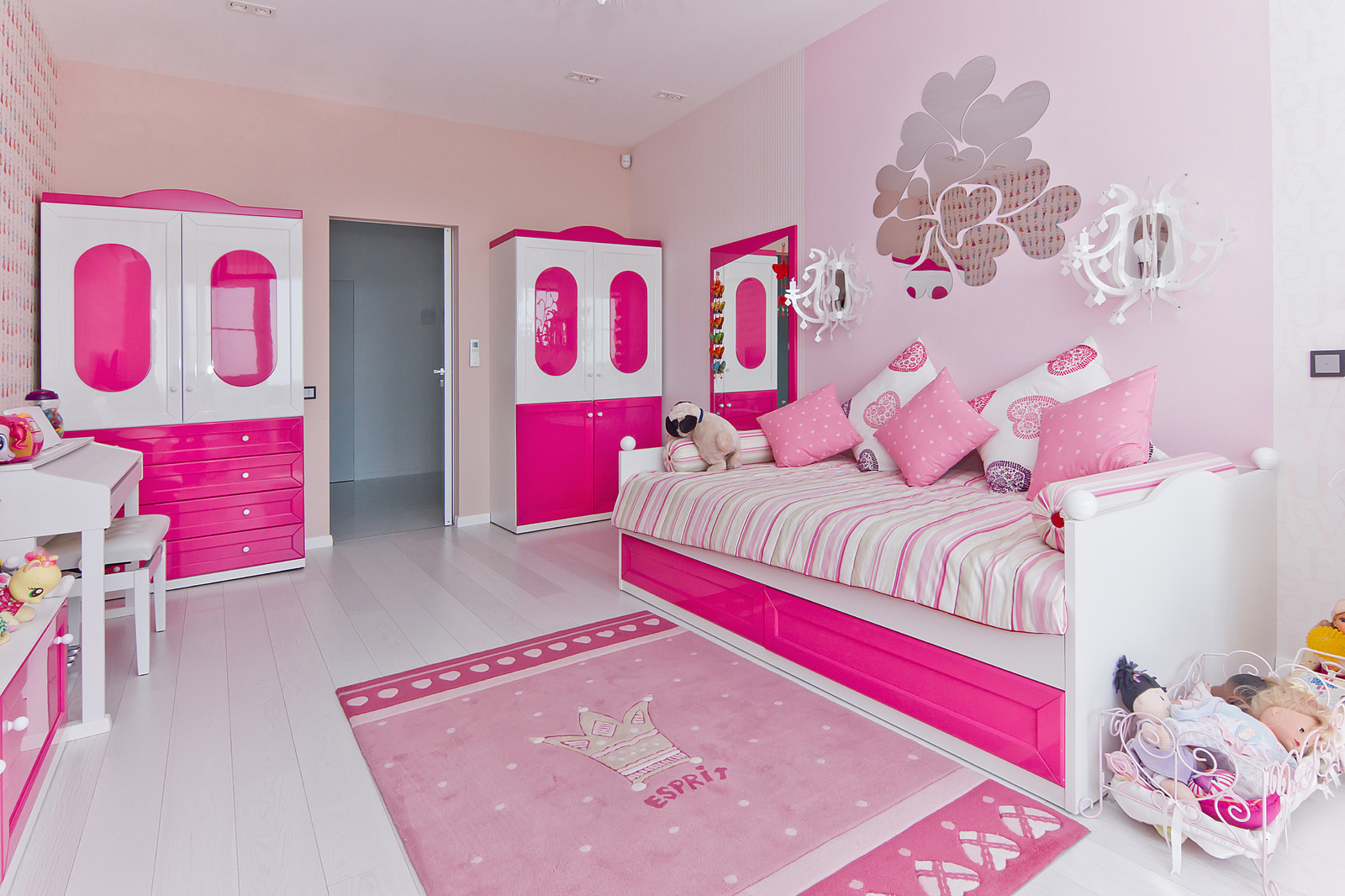 Детская комната для девочки в ЖК Riche Ville