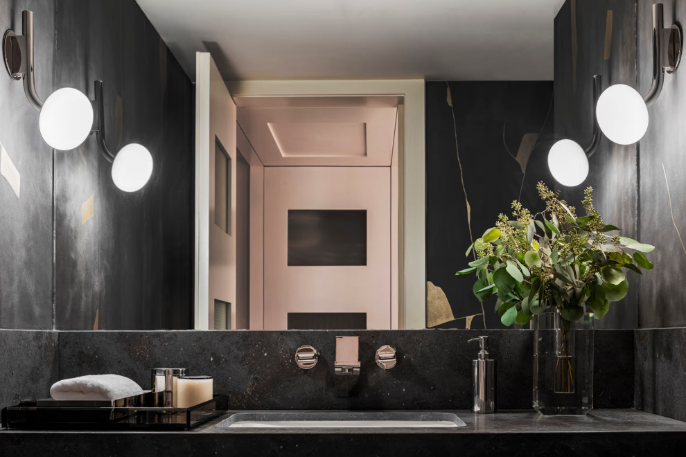Key Biscayne - Contemporary - Powder Room - Miami - by WECSELMAN DESIGN ...