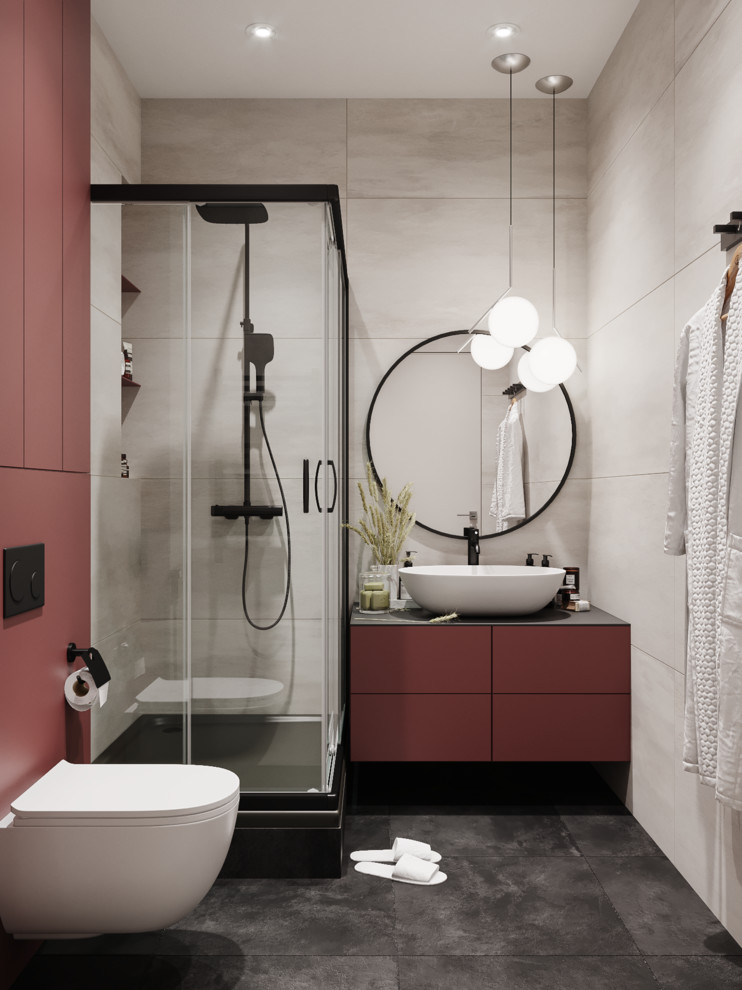 Дизайн ванной комнаты ЖК Clever Park