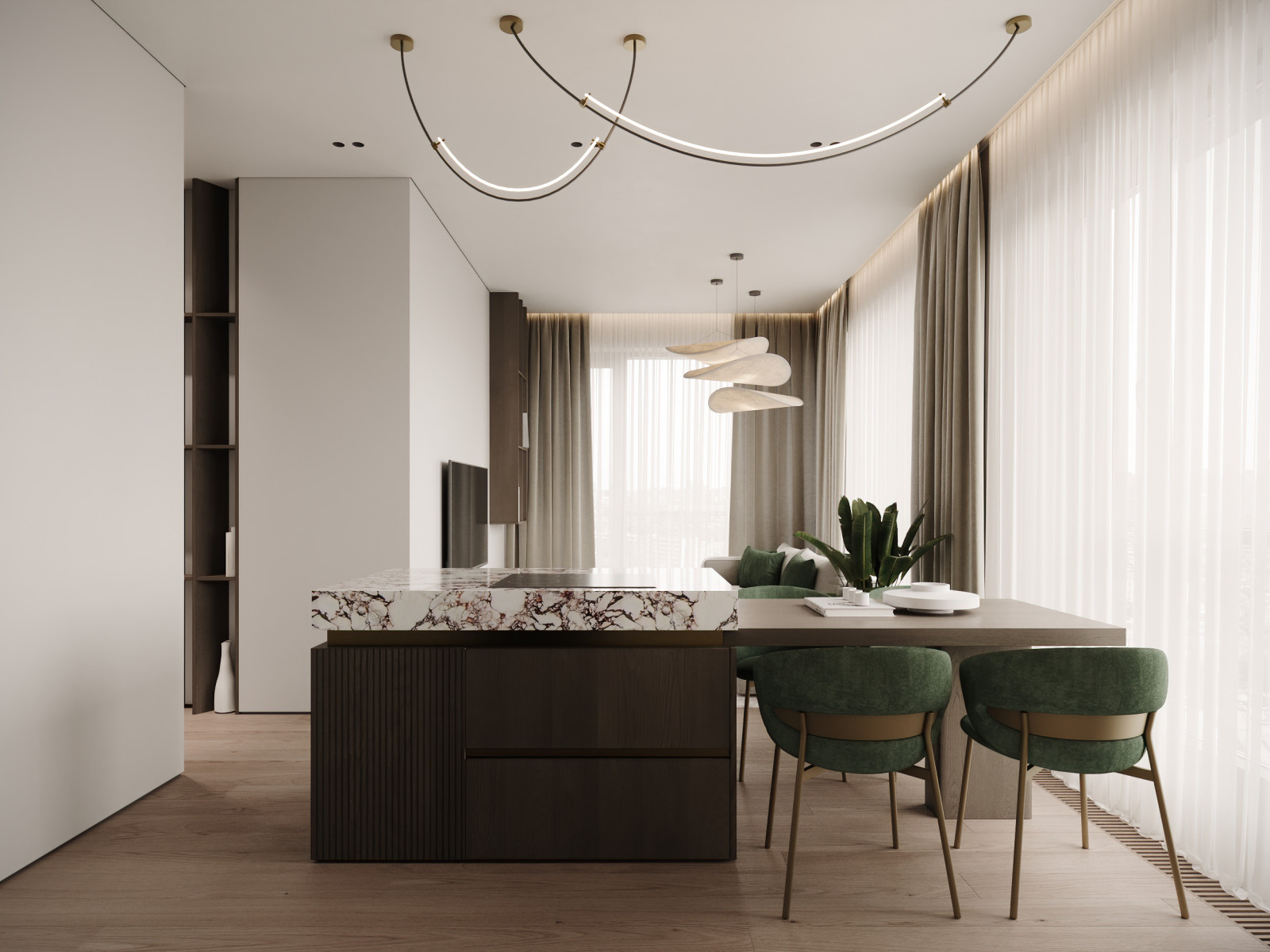 ЖК «GloraX Premium Василеостровский», минимализм