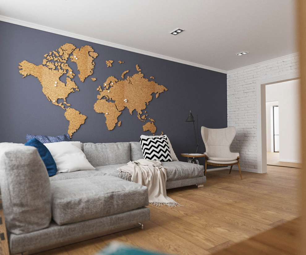 Скандинавский интерьер для молодой семьи