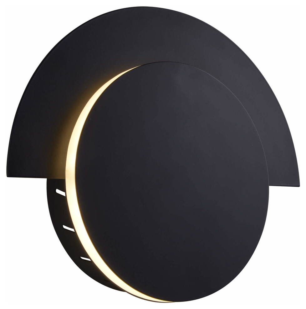 Talitha 10" Integrated LED Wall Sconce, Black