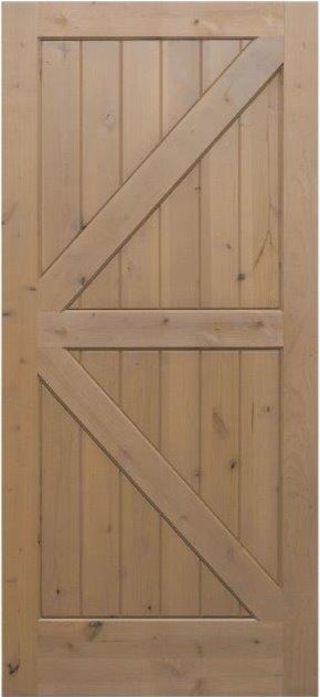 Knotty Alder 181 Barn Door V Groove Plank 2 6 X 7 0