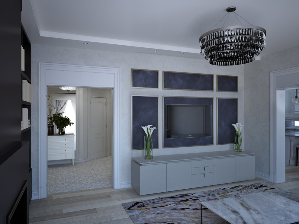 Интерьер частного дома. Эскизный проект.