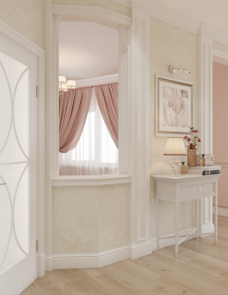 Современная классика в пастельных тонах. ЖК Рассказово, 100 кв.м.