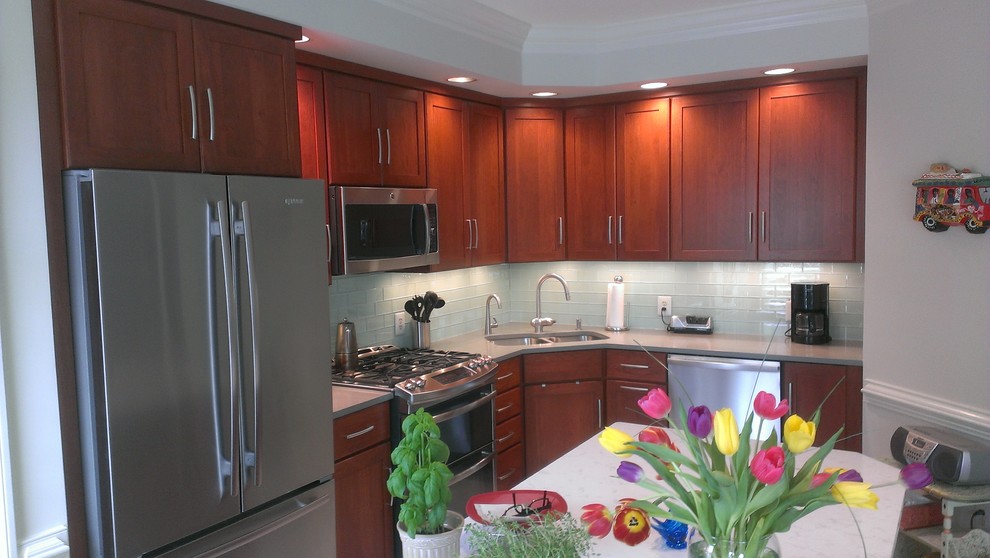 Inspiration for a transitional kitchen remodel in DC Metro