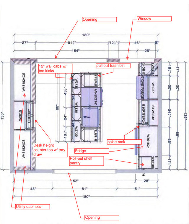 Moving Kitchen to different room