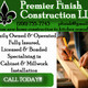 Premier finish construction LLC