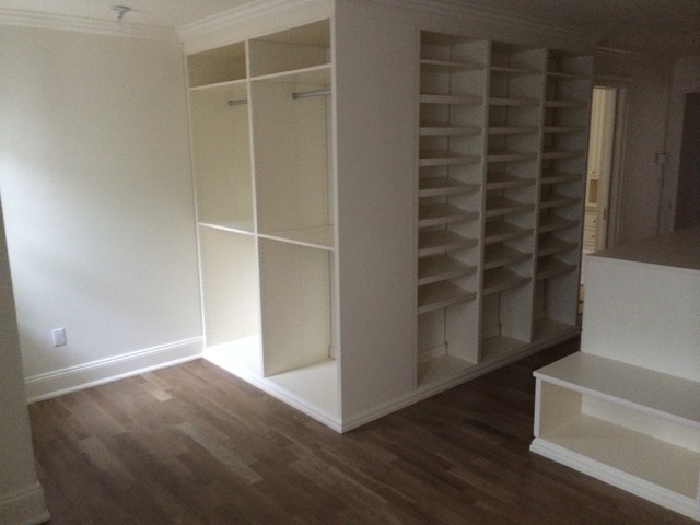 custom closets traditional-cabinet