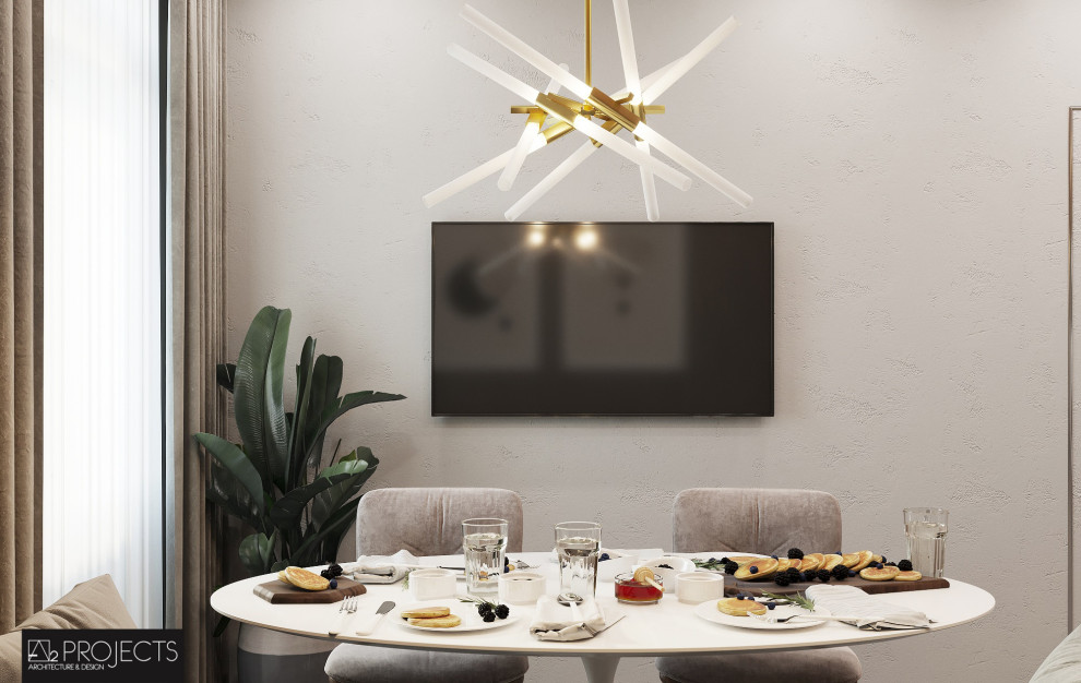 ДИЗАЙН-ПРОЕКТ ТРЕХКОМНАТНОЙ КВАРТИРЫ 68М2