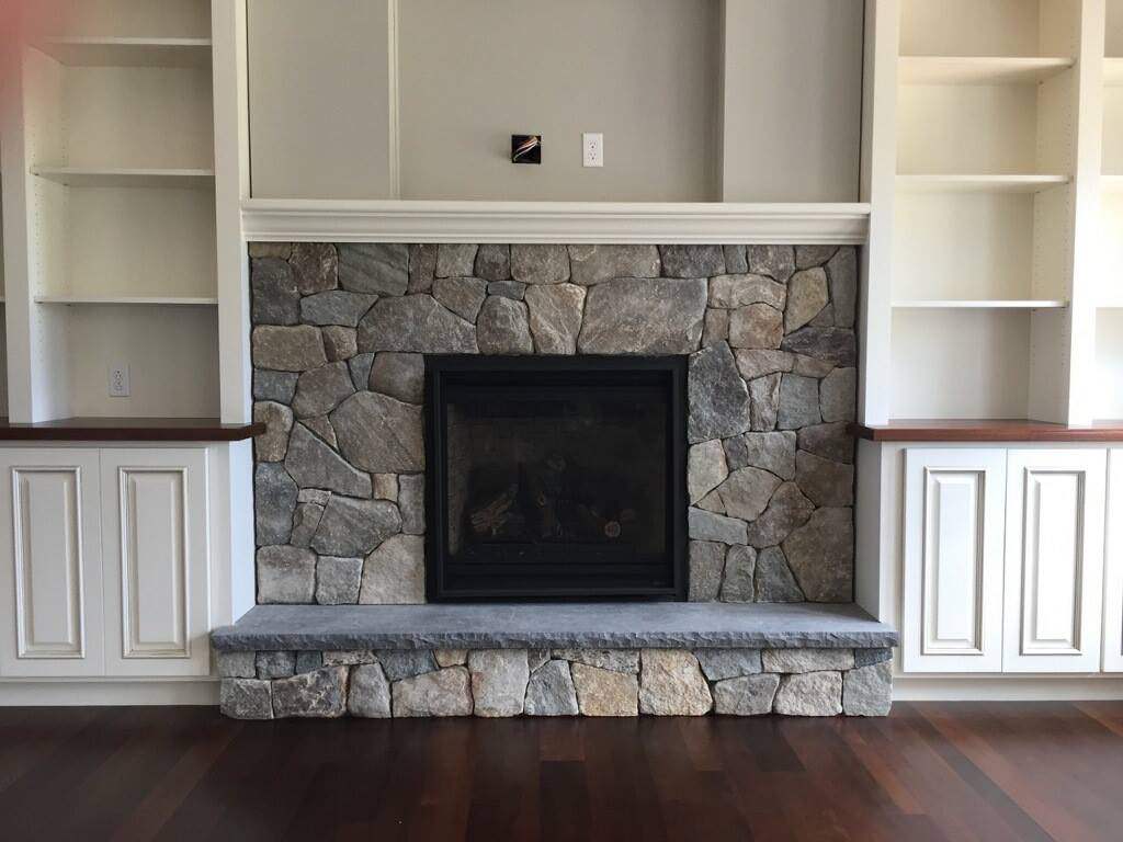 Fireplace Surround with Built Ins