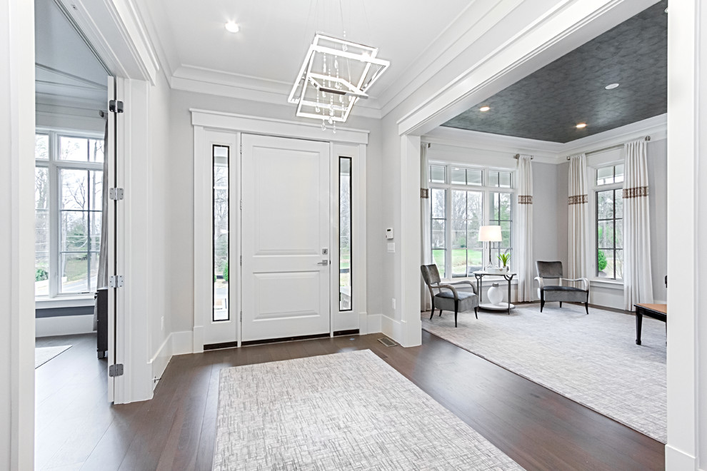 Entryway - transitional entryway idea in DC Metro
