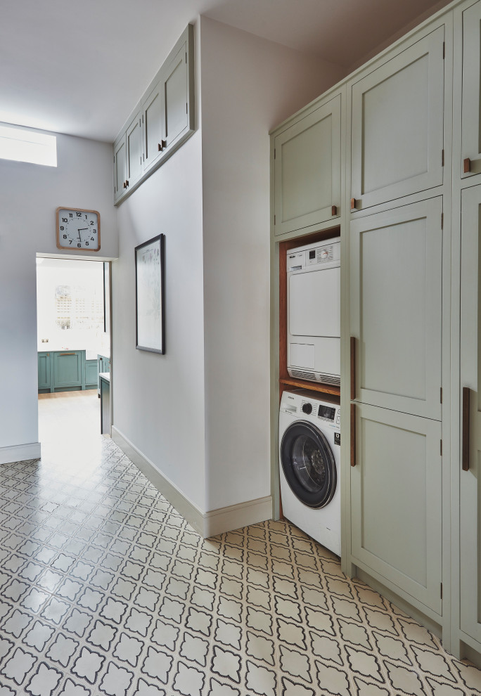 Photo of a modern laundry room in London.