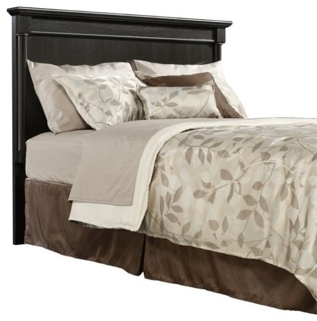 Pemberly Row Queen Panel Headboard, Wind Oak Headboards by Homesquare