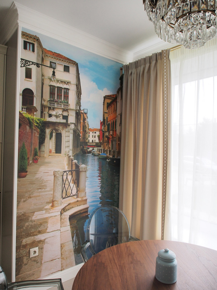 Оформление текстилем загородного дома в Морозово