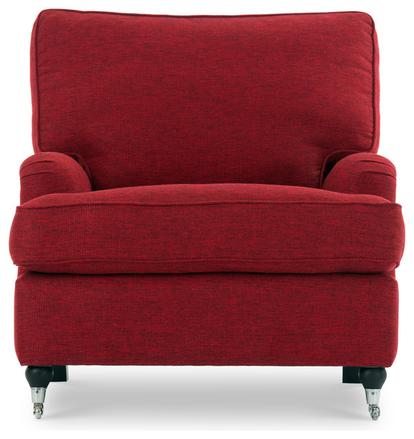 Edward Red Armchair