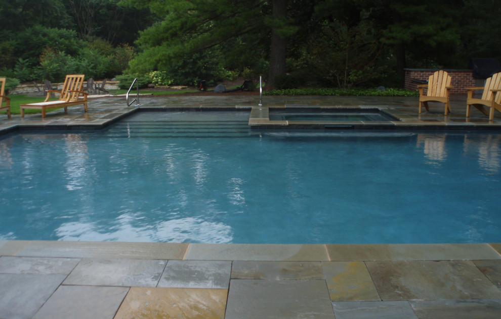Example of a transitional pool design in Chicago