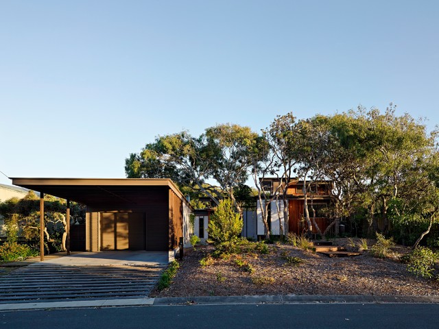 Exterior Sunshine Coast Spoonbill House, Peregian Beach, Sunshine Coast, Queensland contemporary-exterior