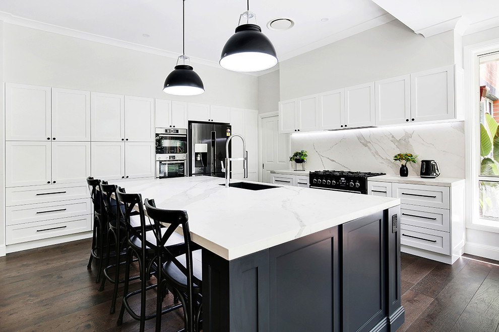  Hamptons  Style Living Modern Kitchen  Sydney by 