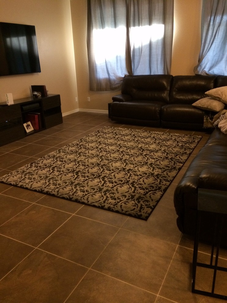 Is the rug too small for the room?