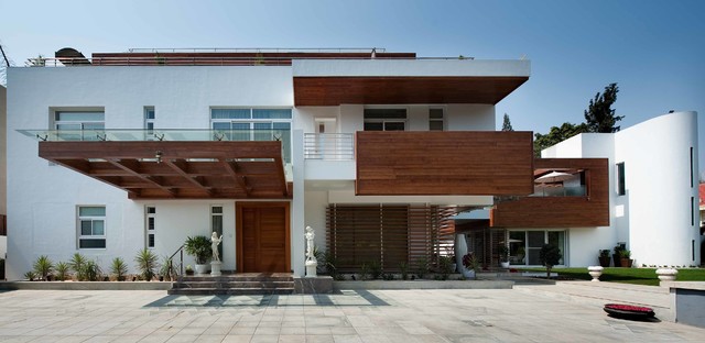 Residential bungalow, Pune - Modern - Exterior - Pune - by ...