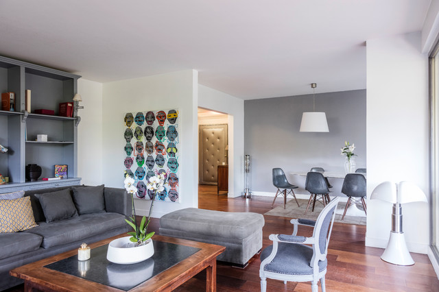 Appartement D. contemporary-vardagsrum