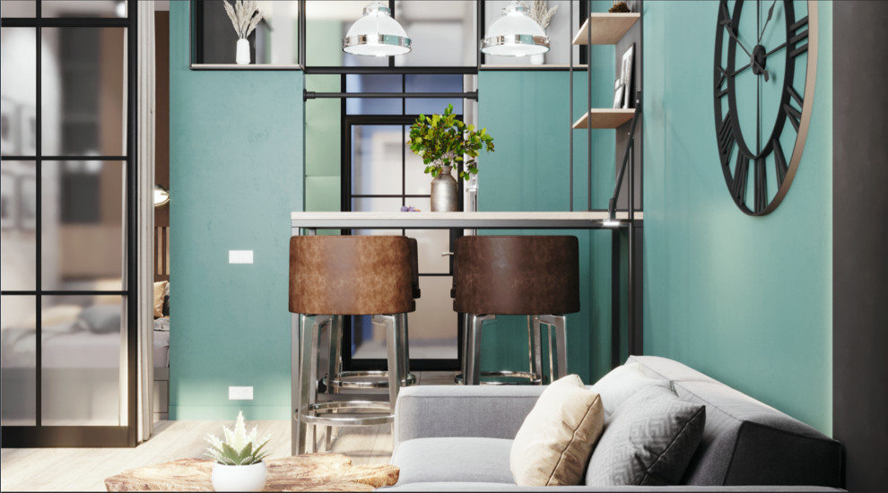 Дизайн проект квартиры для холостяка