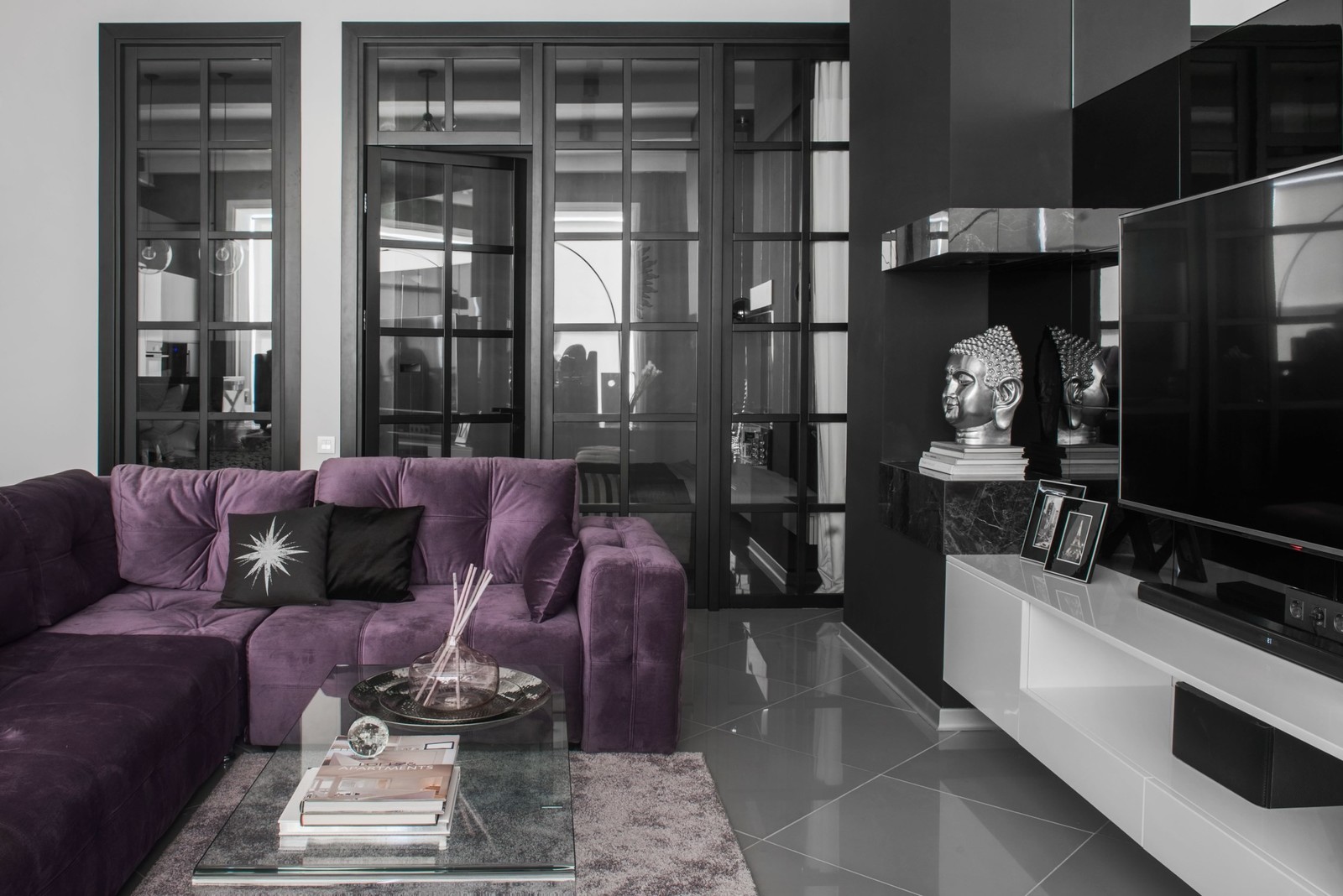 Апартаменты на Павелецкой набережной. 2017 год.