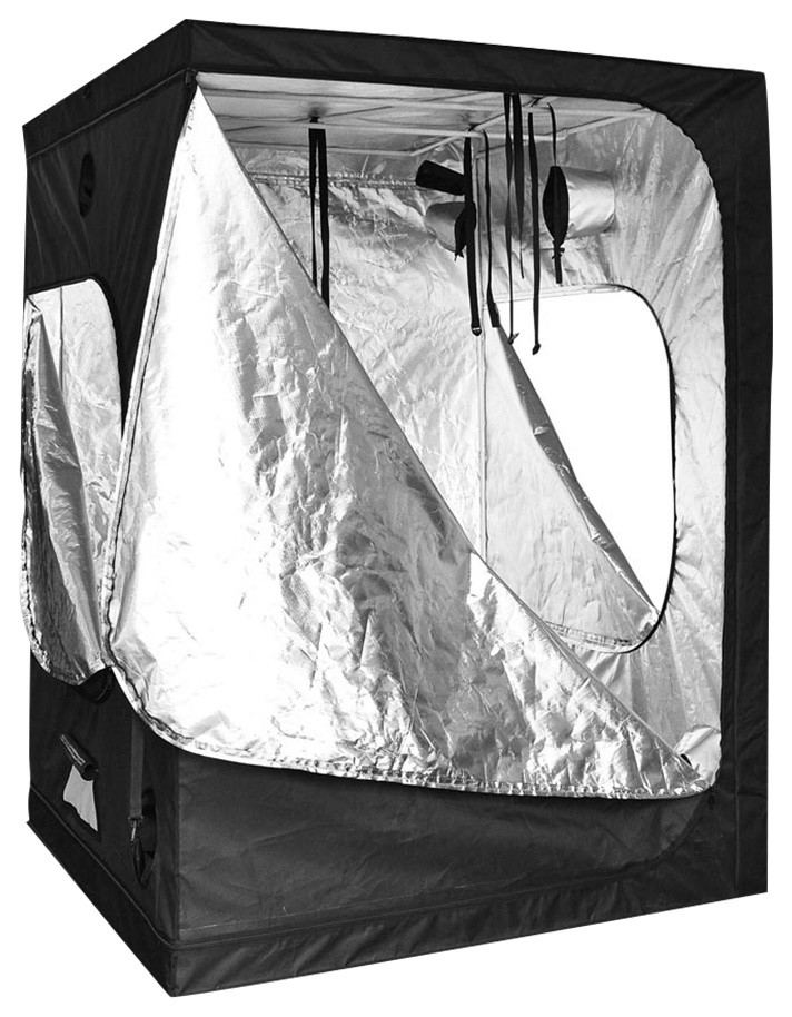 Yescom 59"x59"x79" Grow Tent 600D Oxford Reflective Plant Horticulture