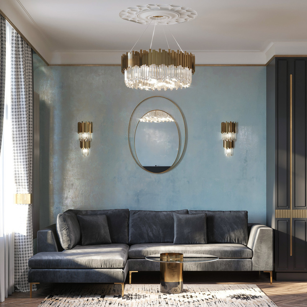 Квартира с элементами Ар Деко