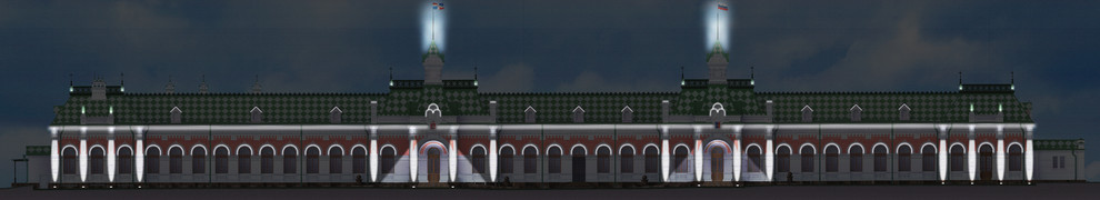 Реставрация железнодорожного вокзала Пермь 1