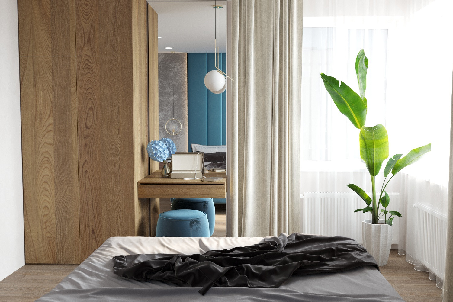 Двухкомнатная квартира для молодой пары