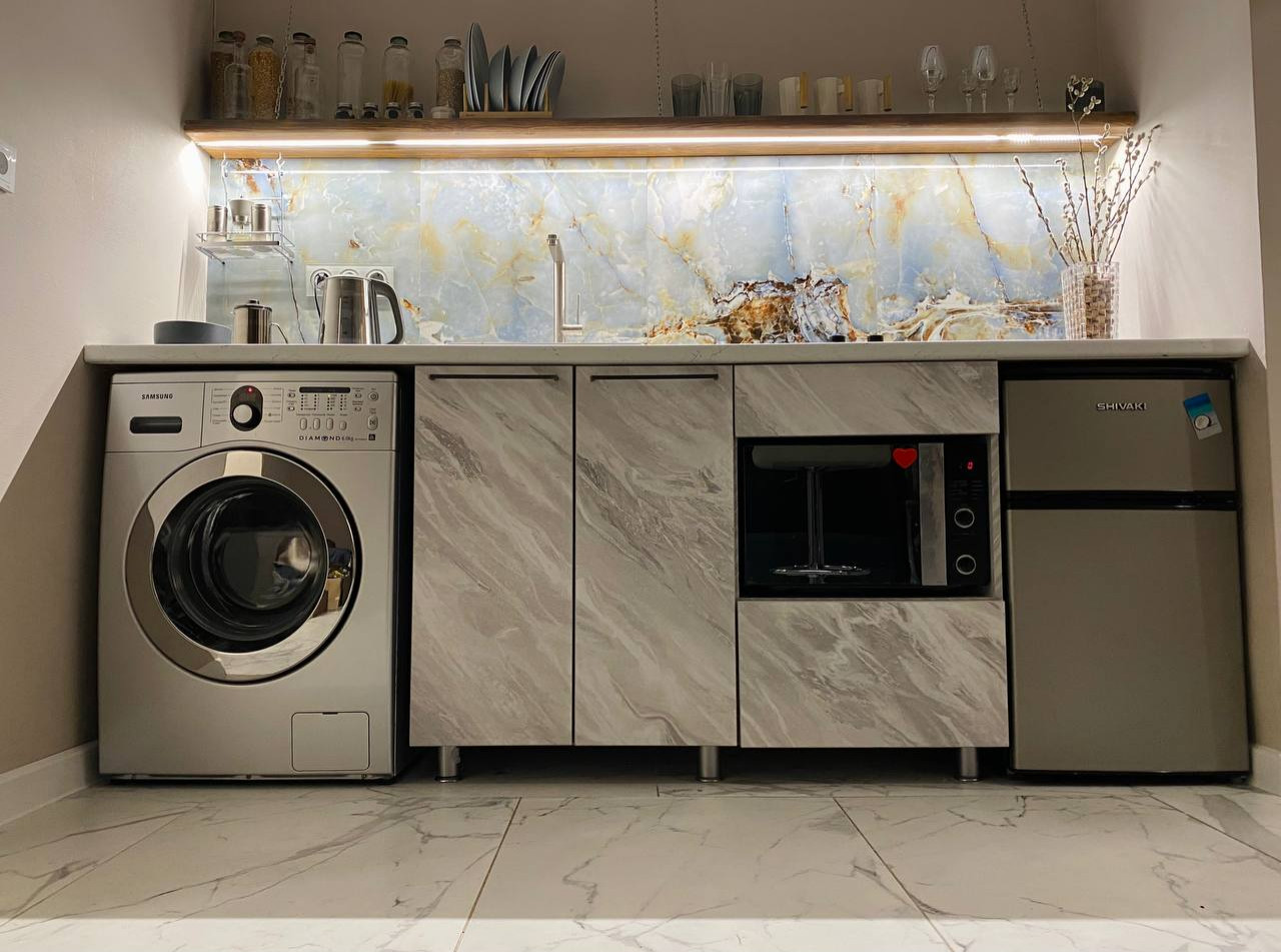 Дизайн-проект квартиры 28 кв.м. Совместный проект с В. Кархалёвой