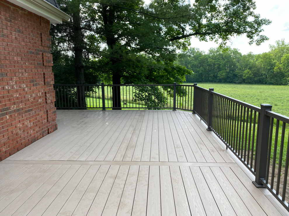 Deck - transitional deck idea in Cincinnati